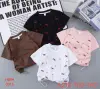 وحدة واحدة من قمصان تي -شيرت -شيرت -كوري من ملابس صينية صينية مصورة على شكل تنين أطفال -(13) Item Picture